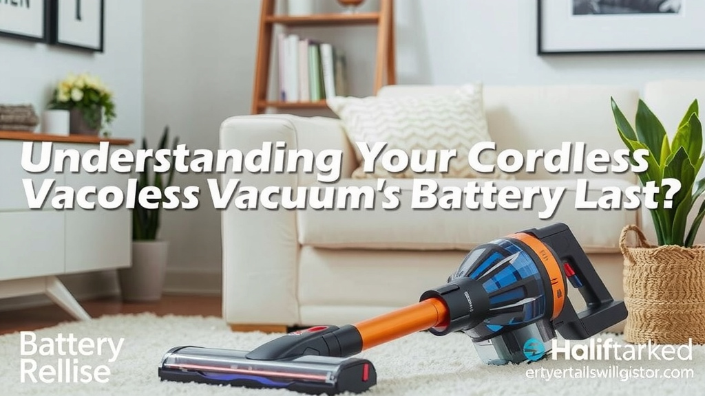 Understanding Your Cordless Vacuum's Battery Life