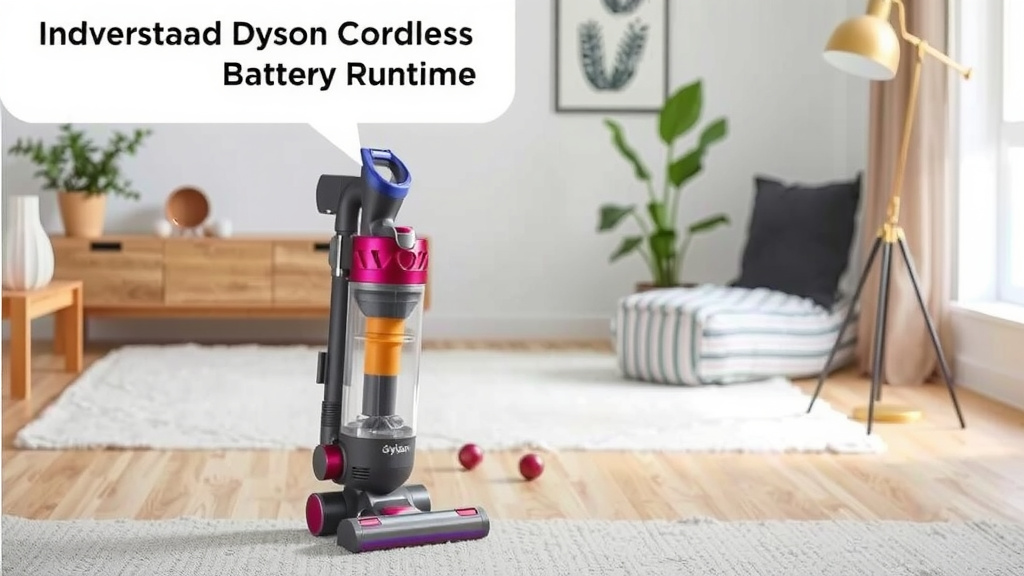 Understanding Your Dyson Cordless Battery's Runtime