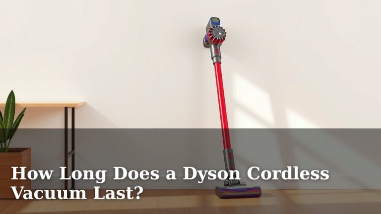 How Long Does a Dyson Cordless Vacuum Last?