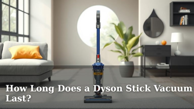 How Long Does a Dyson Stick Vacuum Last?