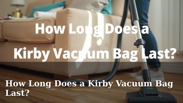How Long Does a Kirby Vacuum Bag Last?