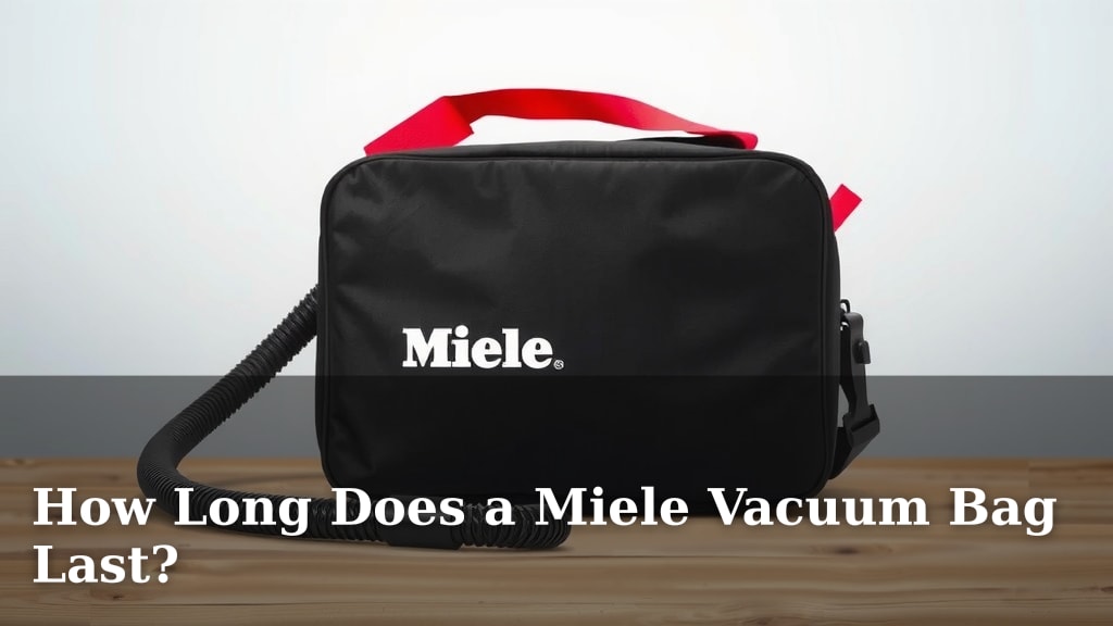 How Long Does a Miele Vacuum Bag Last?