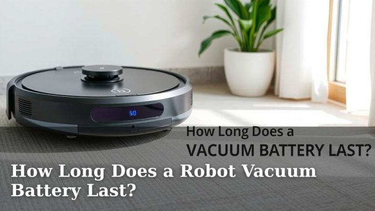 How Long Does a Robot Vacuum Battery Last?