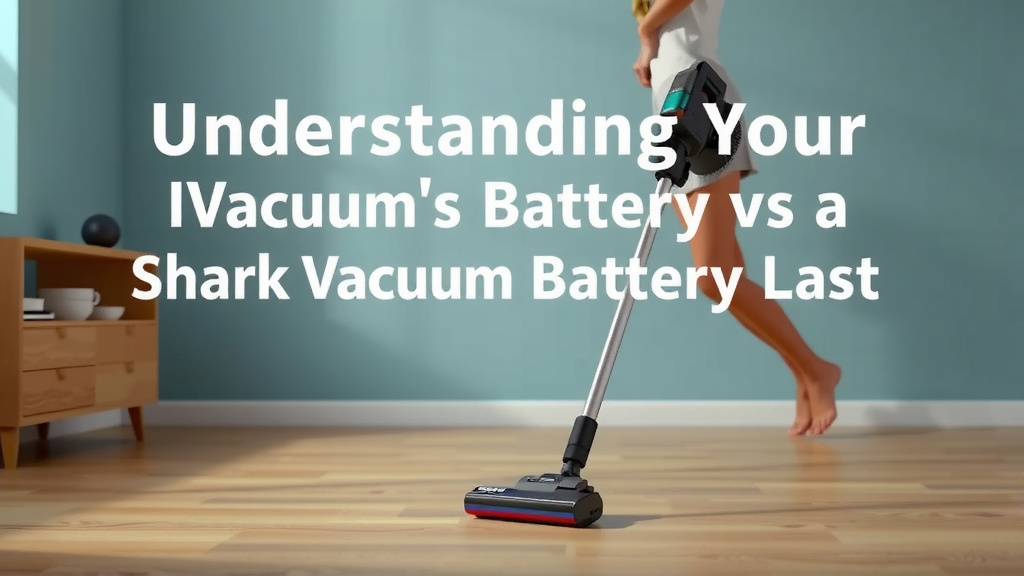 Understanding Your Shark Vacuum's Battery Life
