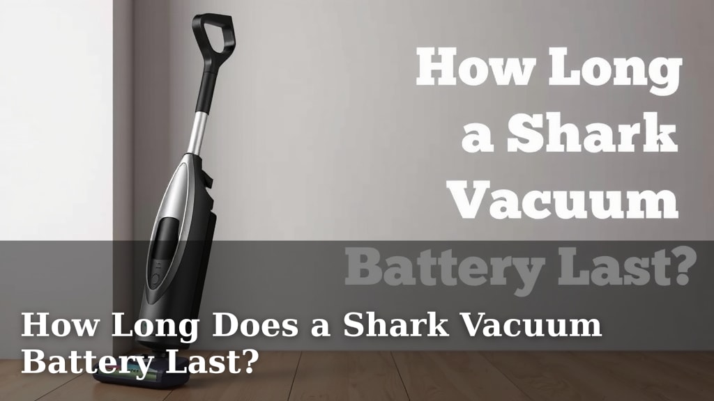 How Long Does a Shark Vacuum Battery Last?