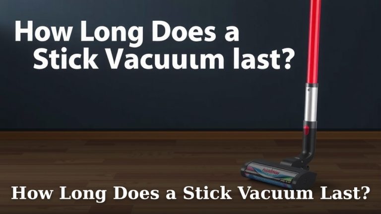 How Long Does a Stick Vacuum Last?