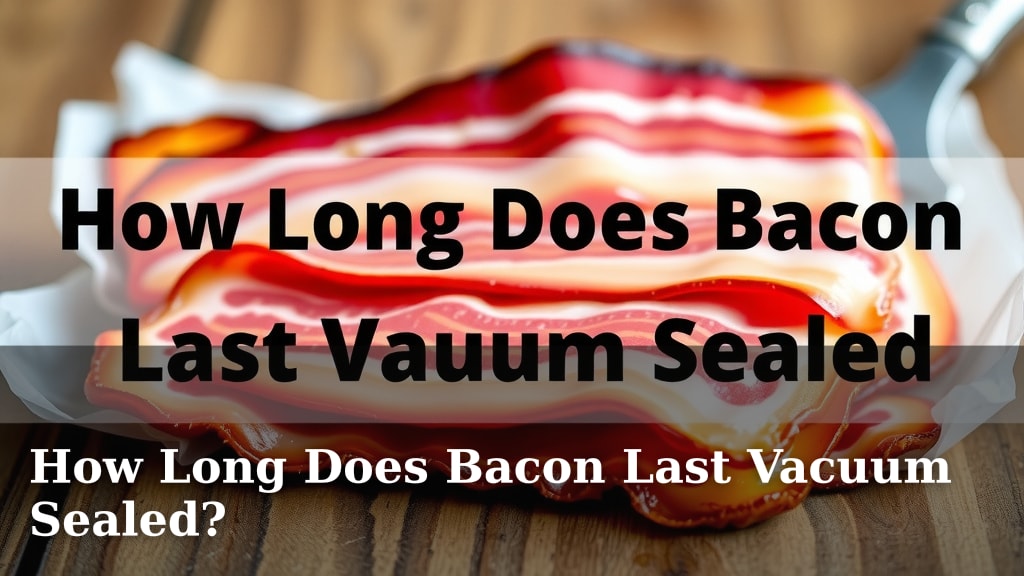 How Long Does Bacon Last Vacuum Sealed?