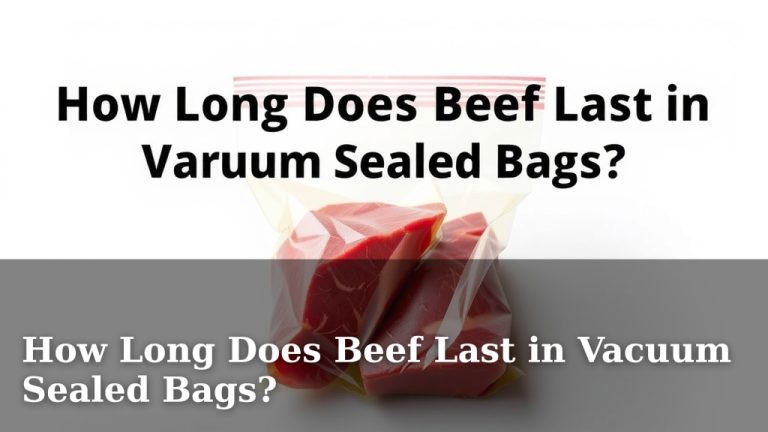 How Long Does Beef Last in Vacuum Sealed Bags?