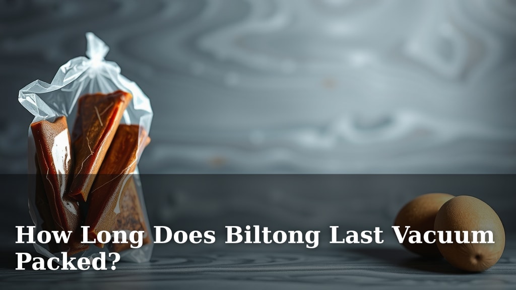 How Long Does Biltong Last Vacuum Packed?