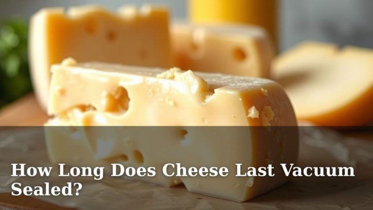 How Long Does Cheese Last Vacuum Sealed?