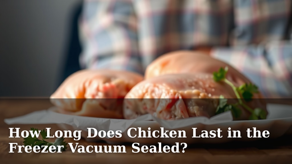 How Long Does Chicken Last in the Freezer Vacuum Sealed?