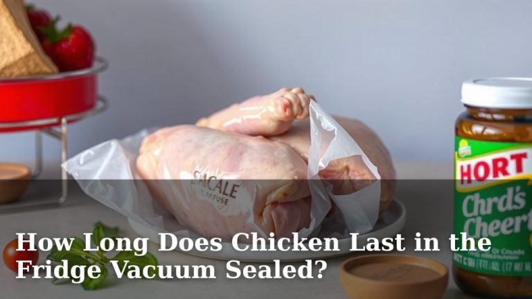 How Long Does Chicken Last in the Fridge Vacuum Sealed?