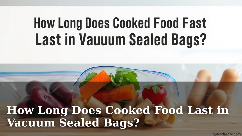 How Long Does Cooked Food Last in Vacuum Sealed Bags?