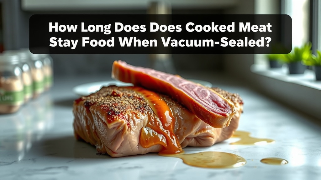 How Long Does Cooked Meat Stay Good When Vacuum-Sealed?