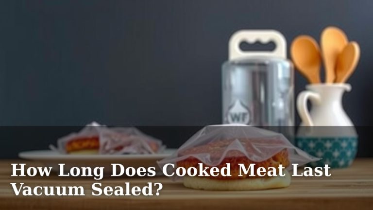 How Long Does Cooked Meat Last Vacuum Sealed?