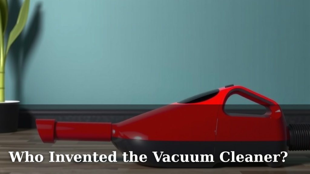 Who Invented the Vacuum Cleaner?