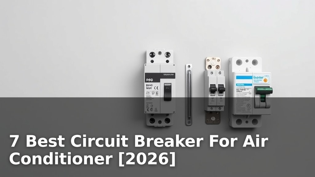 7 Best Circuit Breaker For Air Conditioner [2026]