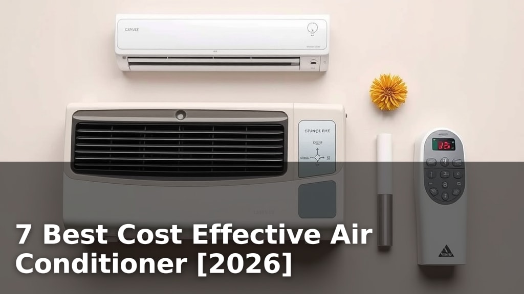 7 Best Cost Effective Air Conditioner [2026]