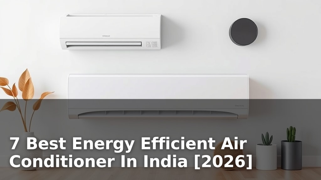 7 Best Energy Efficient Air Conditioner In India [2026]