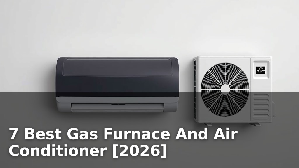 7 Best Gas Furnace And Air Conditioner [2026]