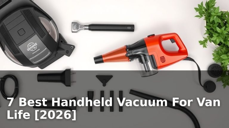 7 Best Handheld Vacuum For Van Life [2026]