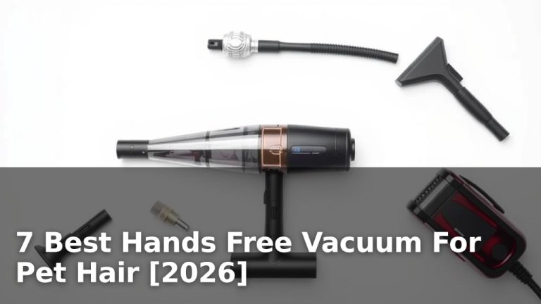 7 Best Hands Free Vacuum For Pet Hair [2026]