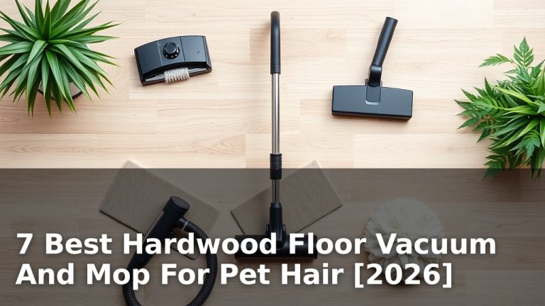 7 Best Hardwood Floor Vacuum And Mop For Pet Hair [2026]