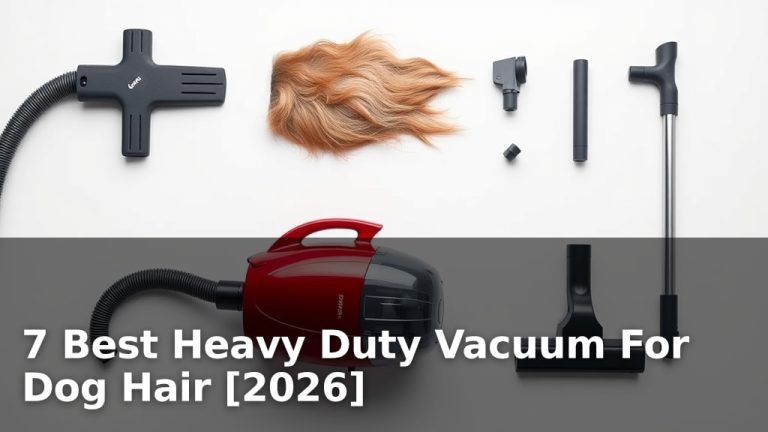 7 Best Heavy Duty Vacuum For Dog Hair [2026]