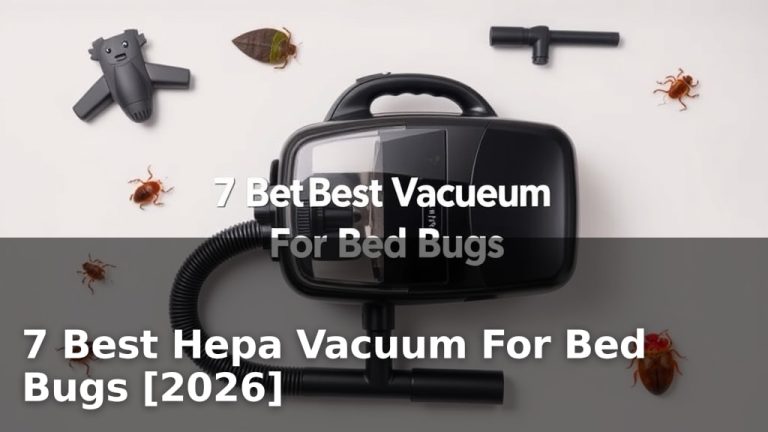 7 Best Hepa Vacuum For Bed Bugs [2026]