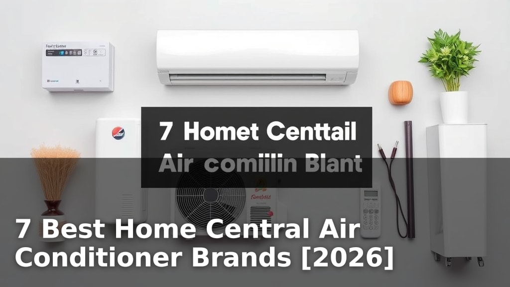 7 Best Home Central Air Conditioner Brands [2026]