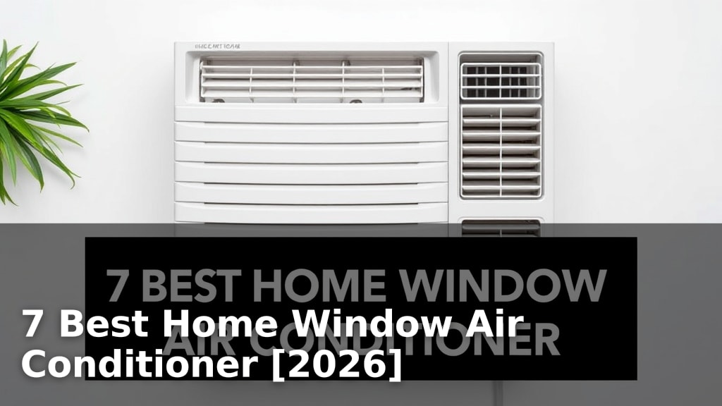 7 Best Home Window Air Conditioner [2026]