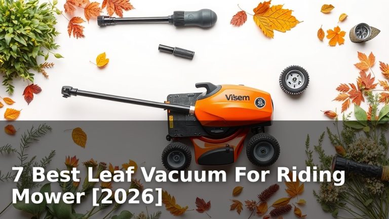 7 Best Leaf Vacuum For Riding Mower [2026]