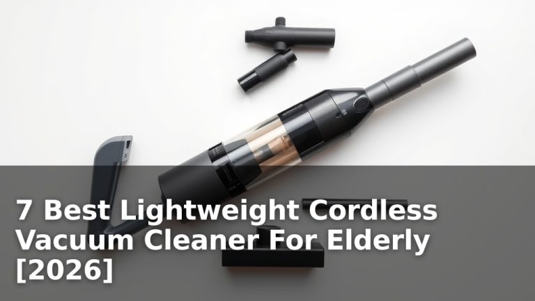 7 Best Lightweight Cordless Vacuum Cleaner For Elderly [2026]