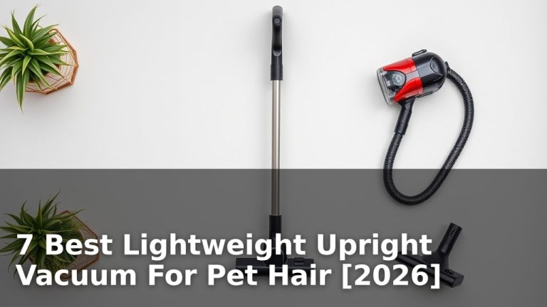 7 Best Lightweight Upright Vacuum For Pet Hair [2026]