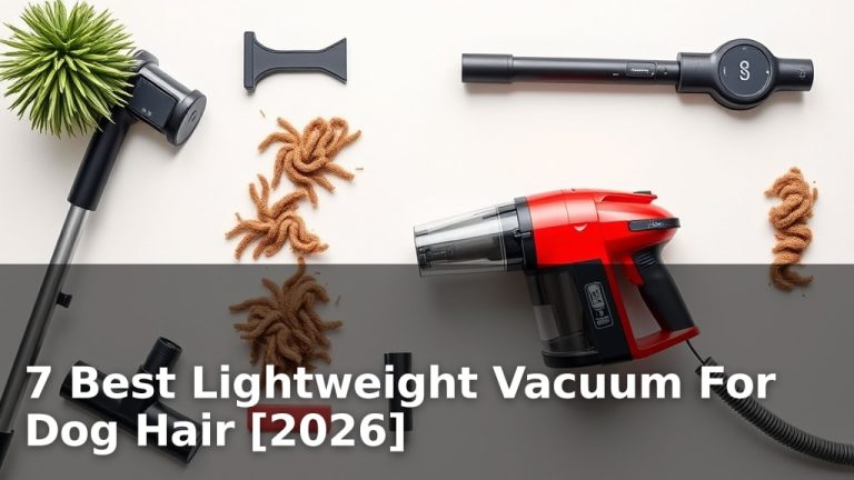 7 Best Lightweight Vacuum For Dog Hair [2026]