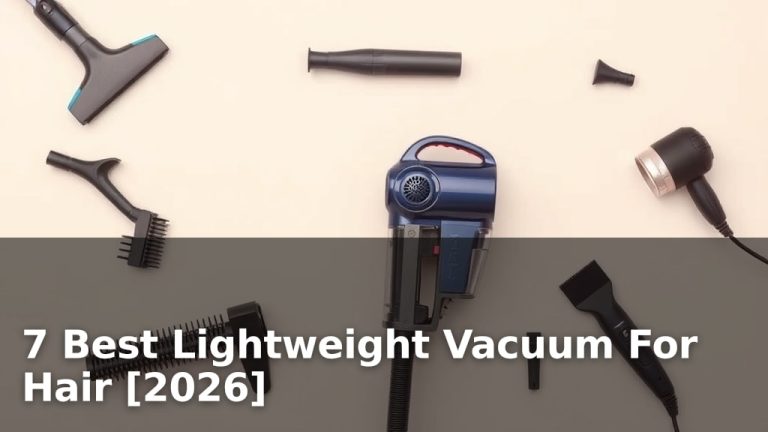7 Best Lightweight Vacuum For Hair [2026]