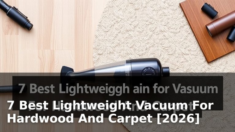 7 Best Lightweight Vacuum For Hardwood And Carpet [2026]