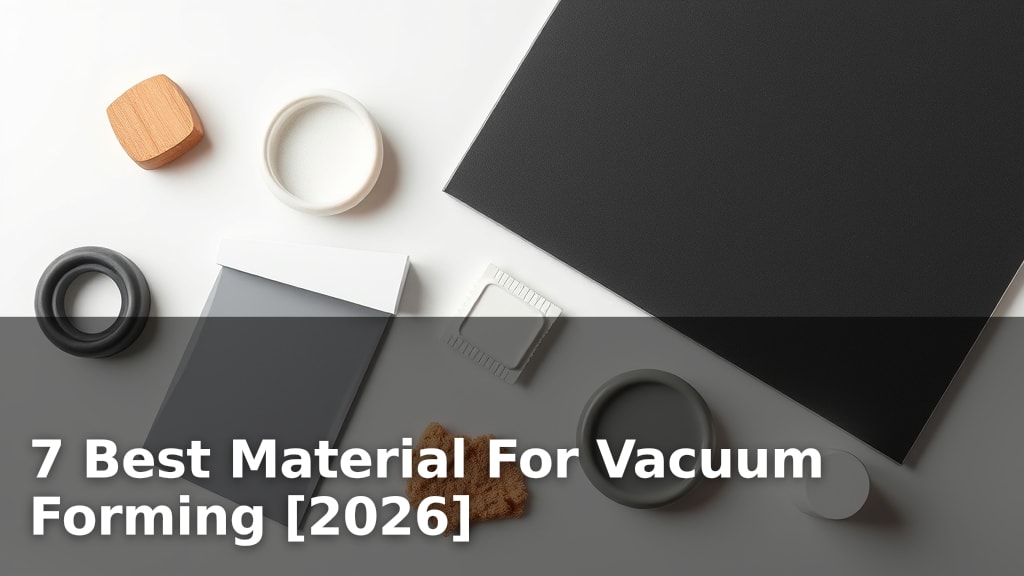 7 Best Material For Vacuum Forming [2026]