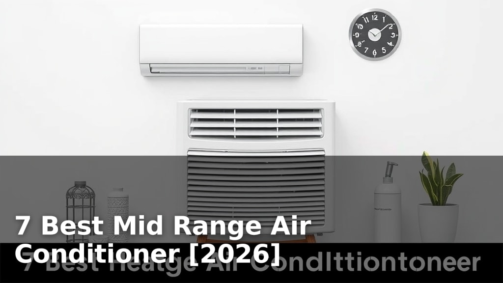 7 Best Mid Range Air Conditioner [2026]