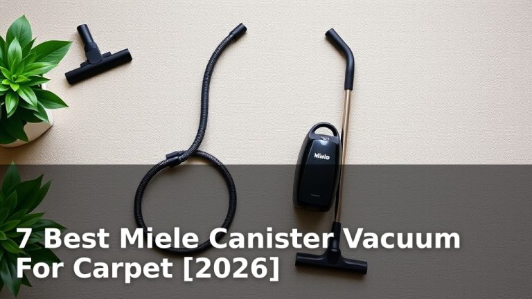 7 Best Miele Canister Vacuum For Carpet [2026]