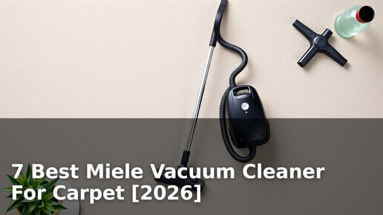 7 Best Miele Vacuum Cleaner For Carpet [2026]