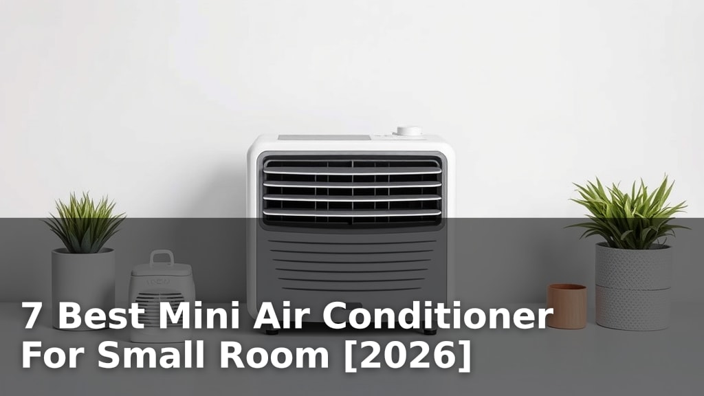 7 Best Mini Air Conditioner For Small Room [2026]