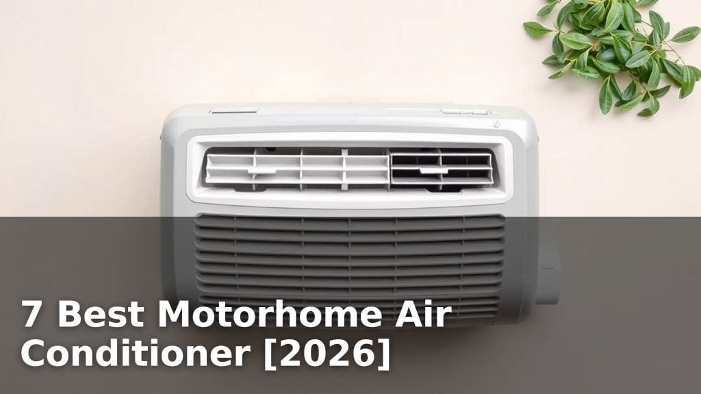 7 Best Motorhome Air Conditioner [2026]