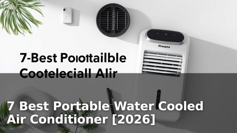 7 Best Portable Water Cooled Air Conditioner [2026]
