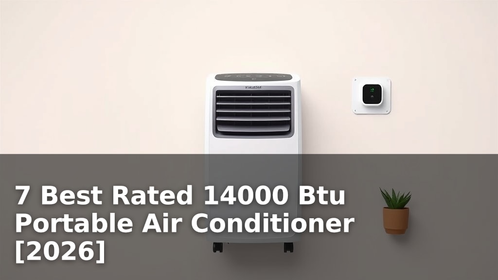 7 Best Rated 14000 Btu Portable Air Conditioner [2026]
