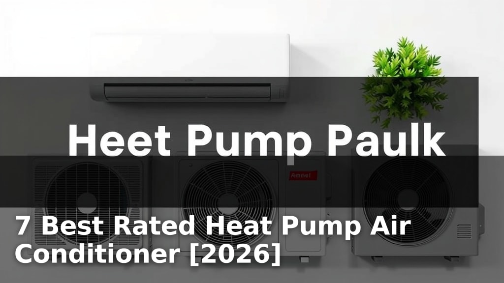 7 Best Rated Heat Pump Air Conditioner [2026]