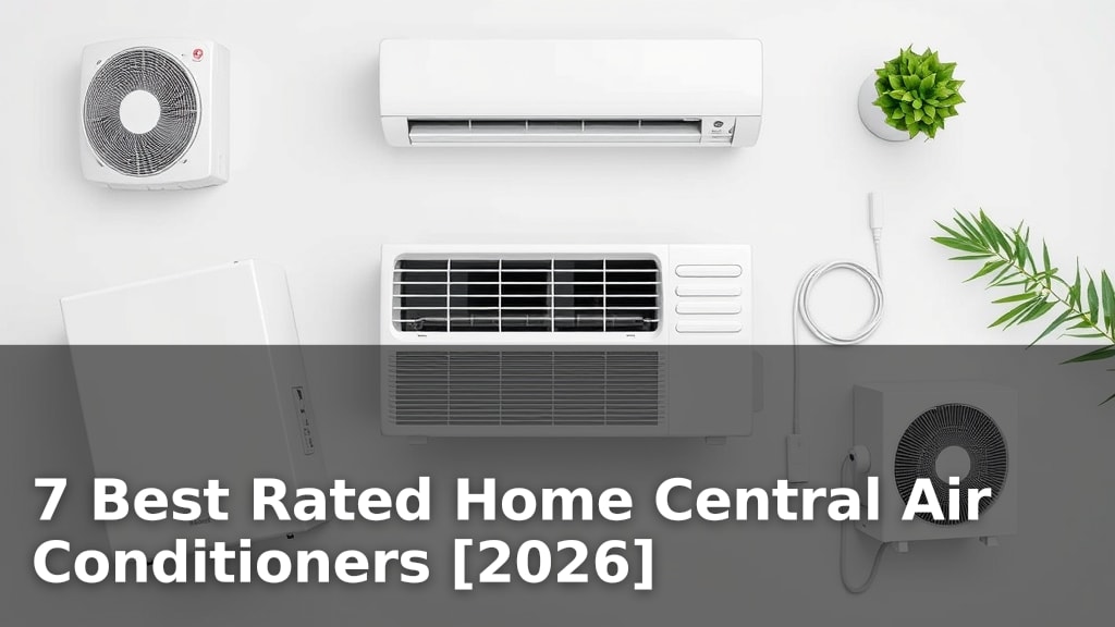 7 Best Rated Home Central Air Conditioners [2026]