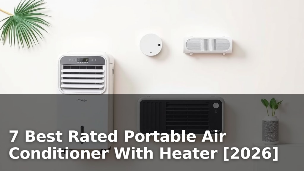 7 Best Rated Portable Air Conditioner With Heater [2026]