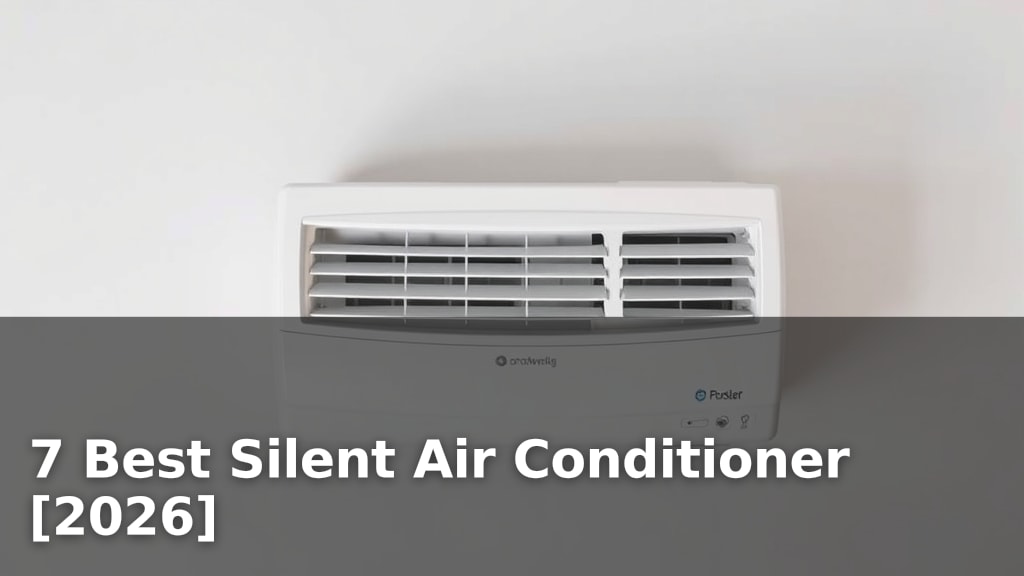 7 Best Silent Air Conditioner [2026]