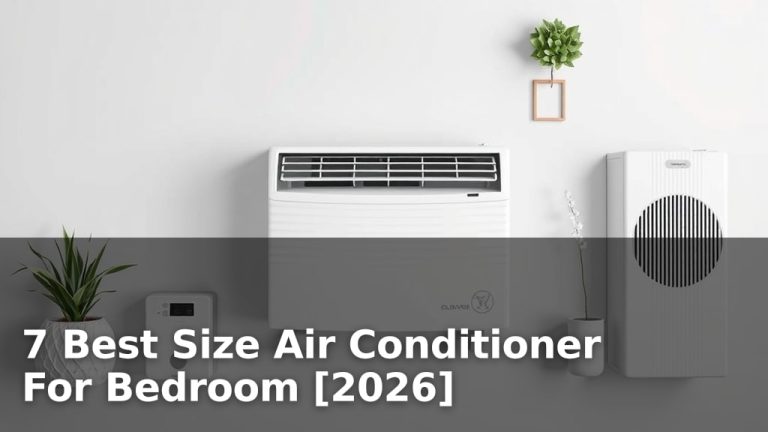7 Best Size Air Conditioner For Bedroom [2026]